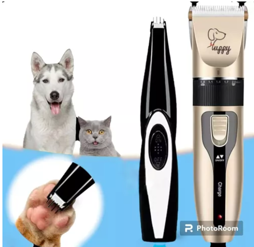 Kit Maquina Tosa E Acabamento Para Pata Cachorros E Gatos